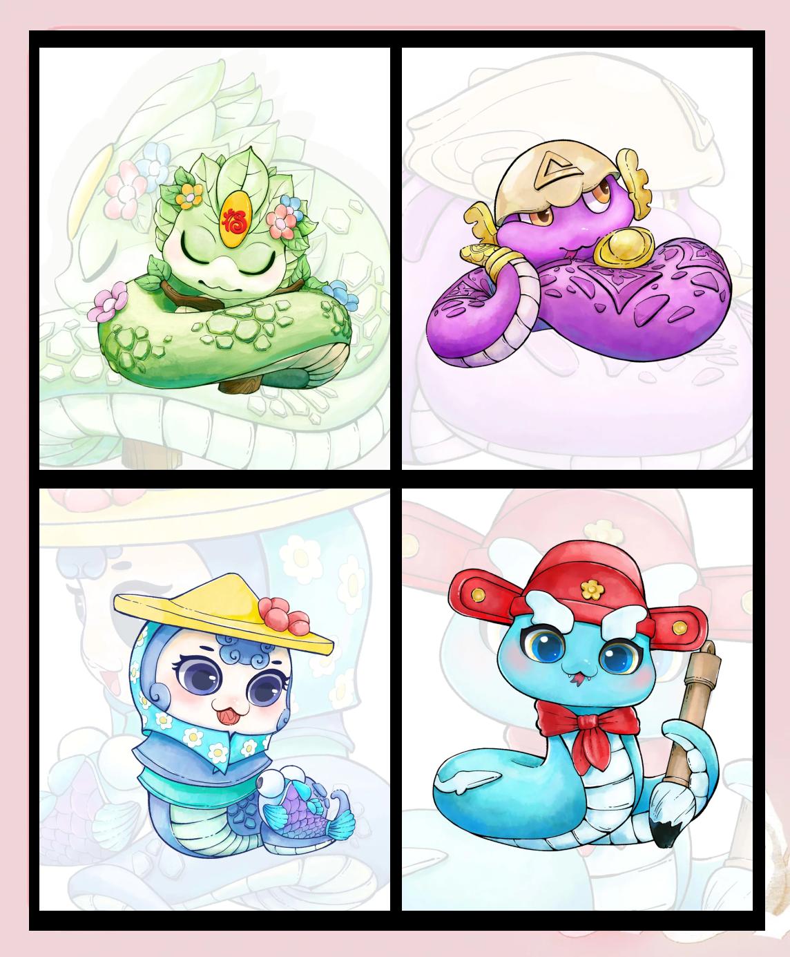 泉州七彩刺桐蛇圖集