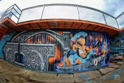 2017年泉州首屆國際涂鴉交流展會落下帷幕