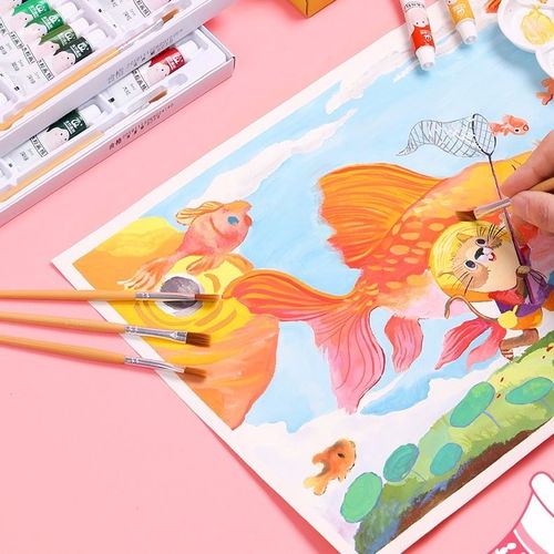 青竹水彩顏料套裝 初學者與兒童的理想美術伴侶